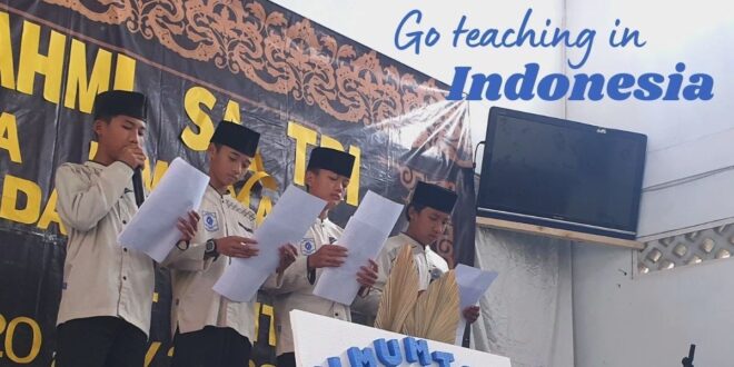 Teach English in Indonesia as a volunteer