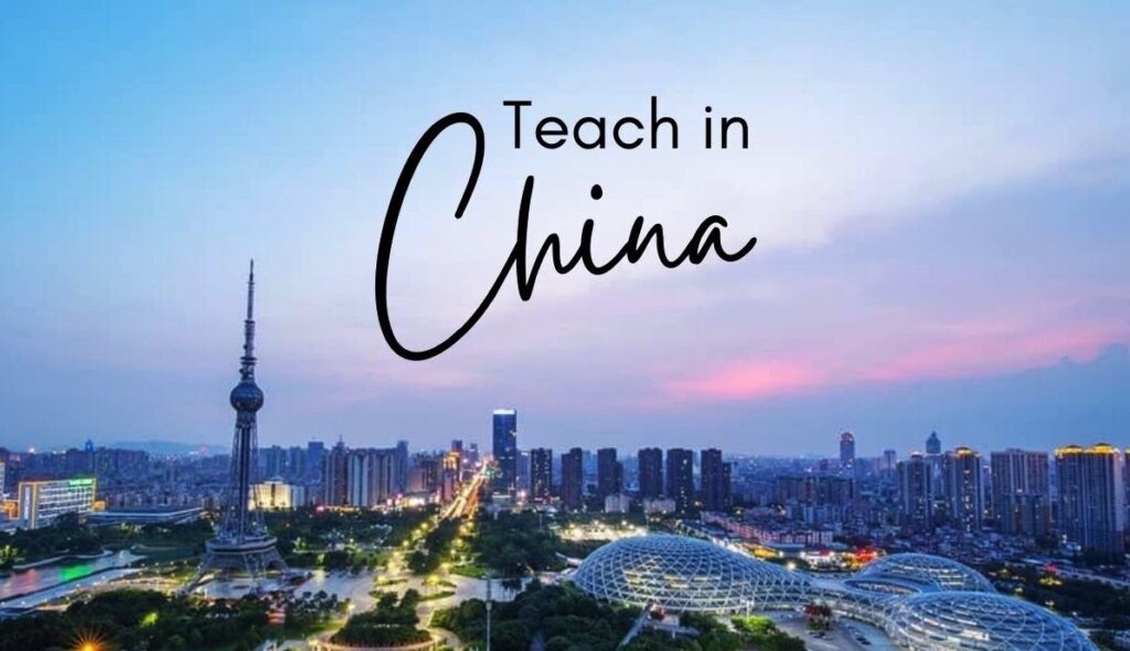 teaching in china